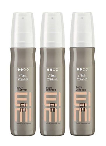 Wella EIMI Body Crafter Volumen Spray 3x150ml - HA Stärke 2 Sprühfestiger