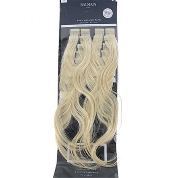 Balmain Easy Volume Tape Extensions HH 40cm 10A Extra Super Light Ash Blonde 20 Stück