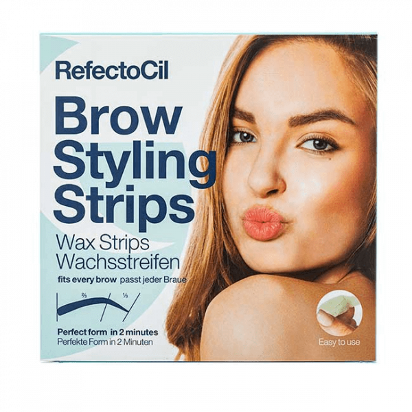 RefectoCil Brow Styling Strips Wachsstreifen für Brauen 20 Anwendungen