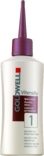 Goldwell Vitensity Dauerwelle 1 - für normales bis feines Naturhaar, Portionsflasche 80 ml