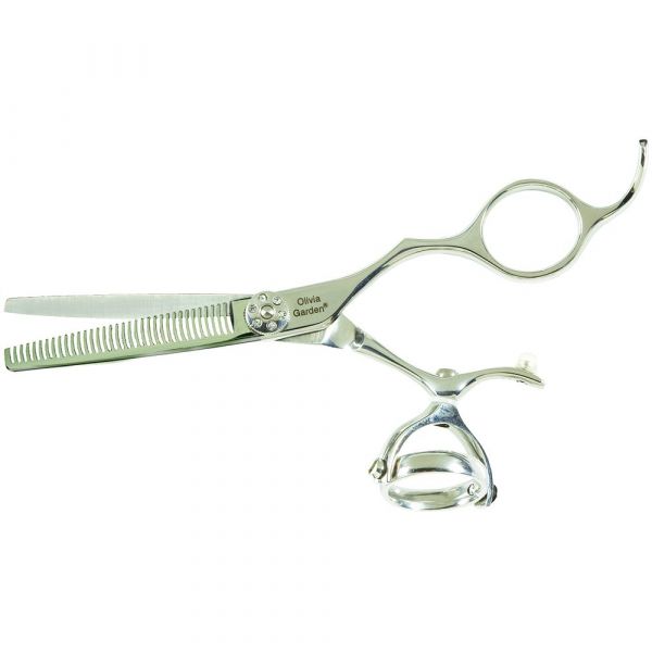 Olivia Garden Swivel Cut HaarschneideSchere Effilierschere 6&quot; Rechtshand, 35 Zähne