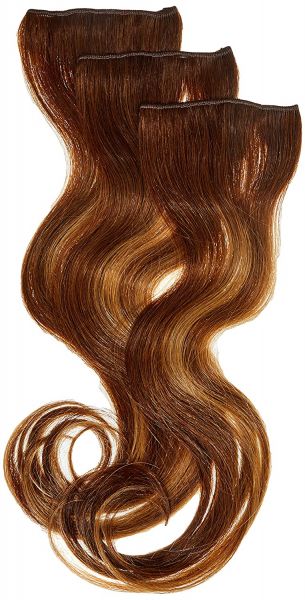 Balmain Double Hair Extensions HH 40cm 6G.8G Dark Gold Blonde - Echthaar - 3 Stück