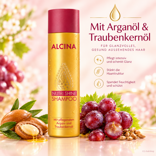 ALCINA Nutri Shine Shampoo 250ml 2025 HA