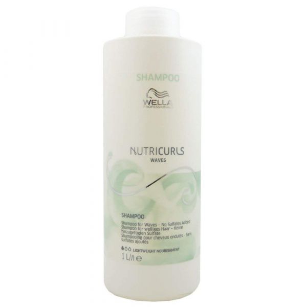 Wella Professionals Nutricurls Waves Shampoo, 1000 ml
