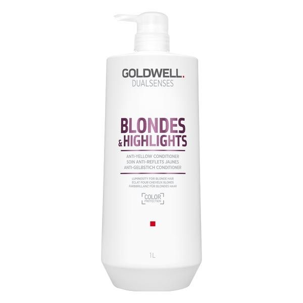 Goldwell Dualsenses Blondes &amp; Highlights Anti-Yellow Conditioner,1000ml