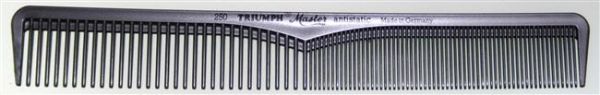 Triumph Master Kamm silber 95/250 Haarschneidekamm 7"