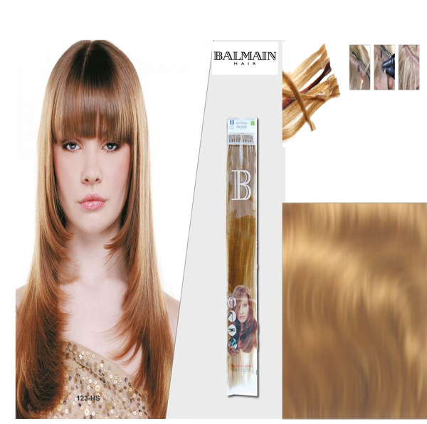 Balmain Fill in Extensions 45cm glatt - 21A Light Blond Asch 10