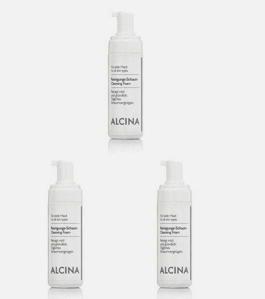 ALCINA Reinigungsschaum 3x 150ml neu 2025