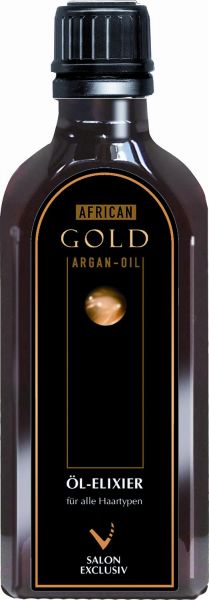 Powerwell African GOLD Arganöl Elixier Glasflasche 100ml