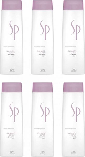 Wella SP Balance Scalp Shampoo 6x 250ml 02-26