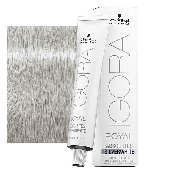 Schwarzkopf IGORA ROYAL Absolutes Silver White Silber, Tube 60 ml