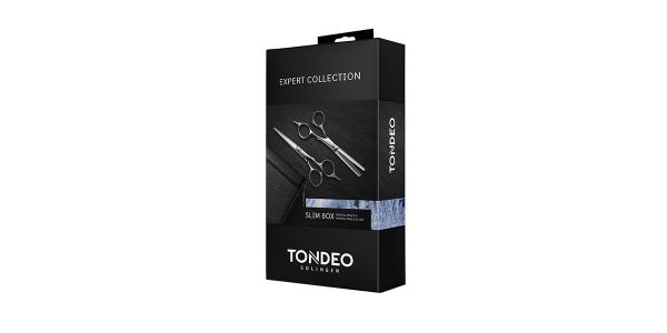 Tondeo Expert Collection Box Slim Crystal Offset 5.5 Scherenset