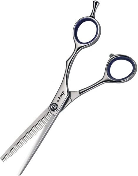 E-kwip Modellierschere Offset EOP 4065 6,5" 40 Zähne Modellierschere
