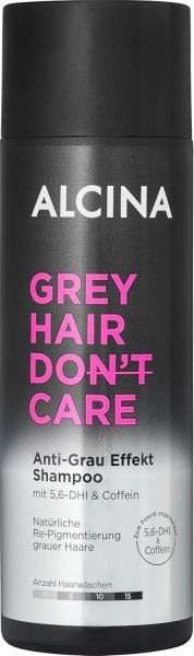 ALCINA Grey Hair Don't Care Anti-Grau Effekt Shampoo 200ml