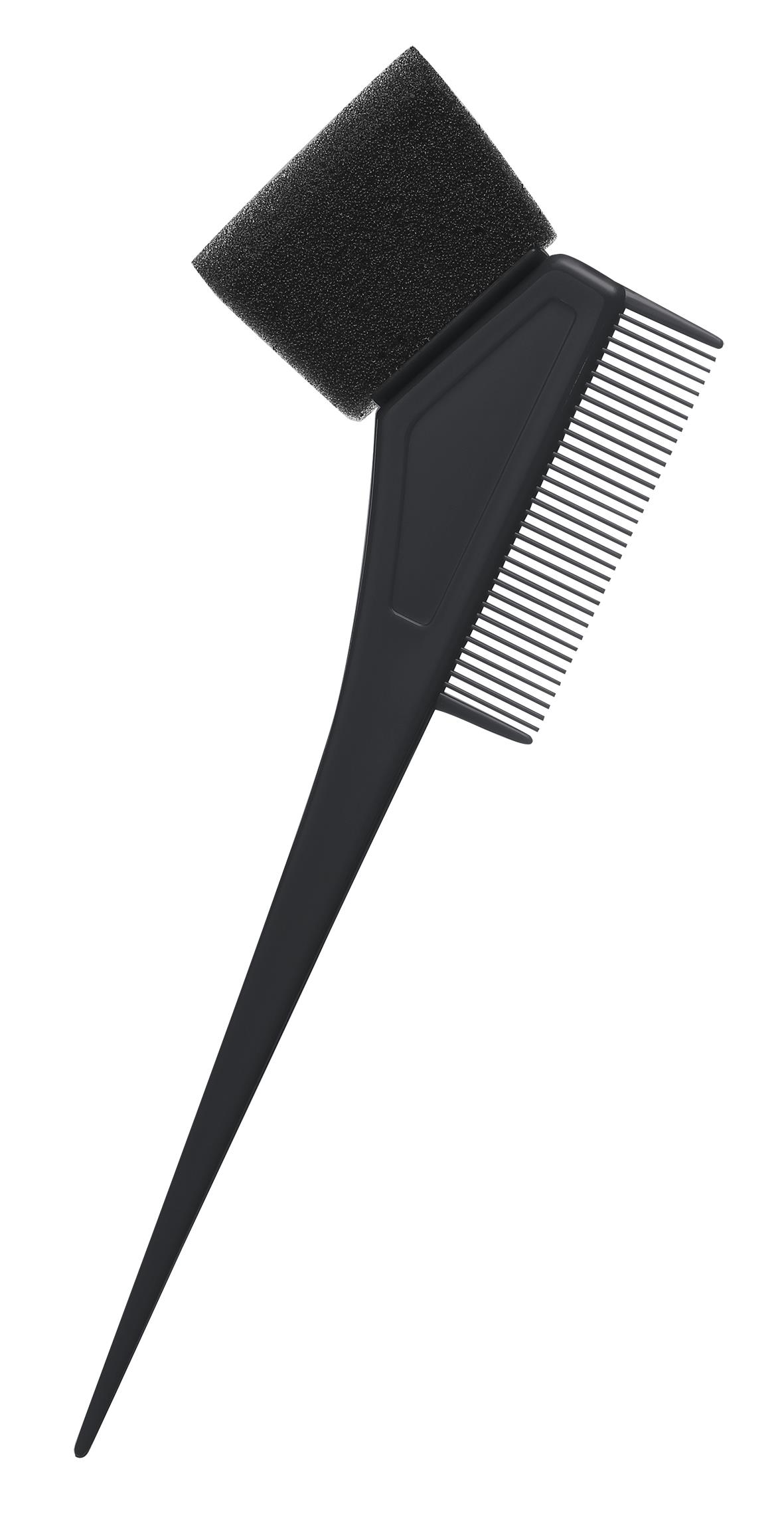 Comair Färbepinsel 21 X 6 Cm – Klassischer Pinsel Mit Rutschfestem Gummi-Griff, Schwarz