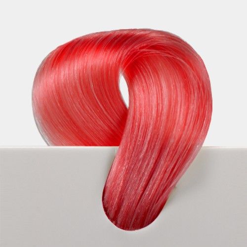 L.A. Hairstyles Fun Tastic red - 10 Stück - 50cm Echthaar