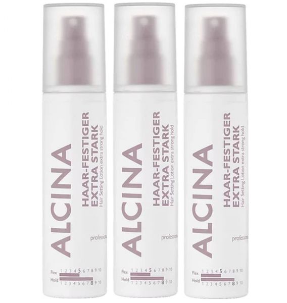 ALCINA Haar Festiger extra stark 3 x 125ml 12-25