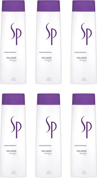 Wella SP Volumize Shampoo 6x 250ml 02-26 NEU