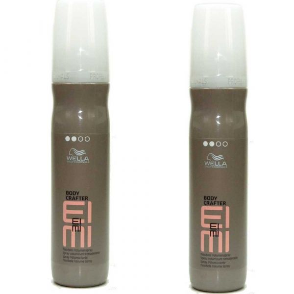 Wella EIMI Body Crafter Volumen Spray 2x150ml - HA Stärke 2 Sprühfestiger