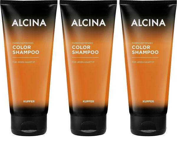 ALCINA Color Shampoo kupfer 200ml 3x 200ml 2023
