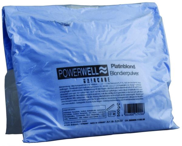 POWERWELL Blondierpulver platinblond 500 g