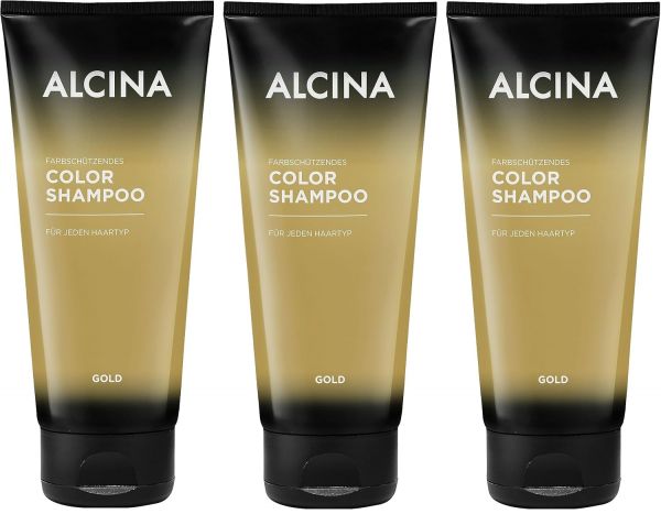 ALCINA Color Shampoo gold 3x 200ml 2023