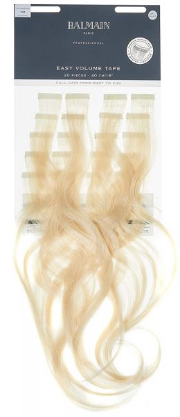 Balmain Tape Extensions Easy Length HH 55cm 10A Extra super Light Ash Blonde - / 20Stück