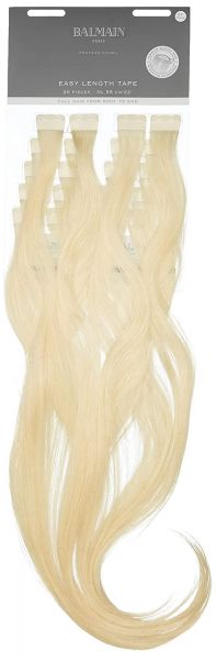 Balmain Tape Extensions Easy Length HH 55cm L10 Super light blonde 20 Stück