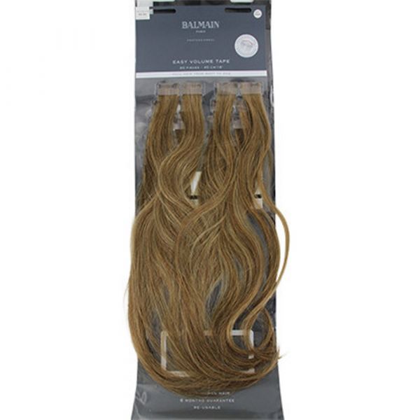 Balmain Easy Volume Tape Extensions HH 40cm 8A.9A Ombre Light Ash Blonde -ähnlich Sand 20Stück