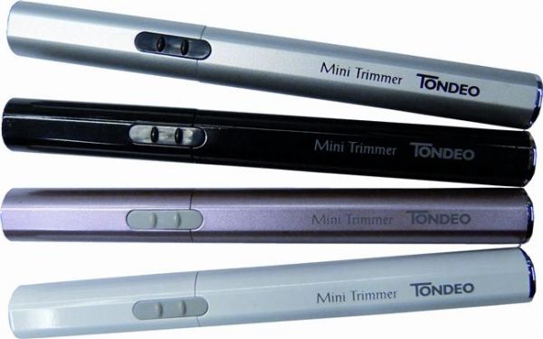 Tondeo Mini Trimmer SCHWARZ Nr.3708 incl. Batterie