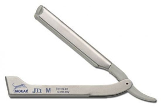 Jaguar Rasiermesser JT1 M für lange Klingen, Metallgriff incl. 1