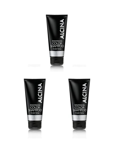 ALCINA Color Shampoo silber 3x200ml