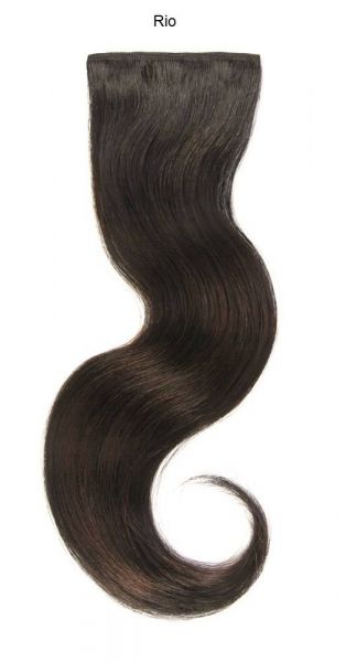 Balmain Double Hair Extensions HH 3.5 Rio OMBRE Dark Espresso, 40cm - 3 Stück Echthaar